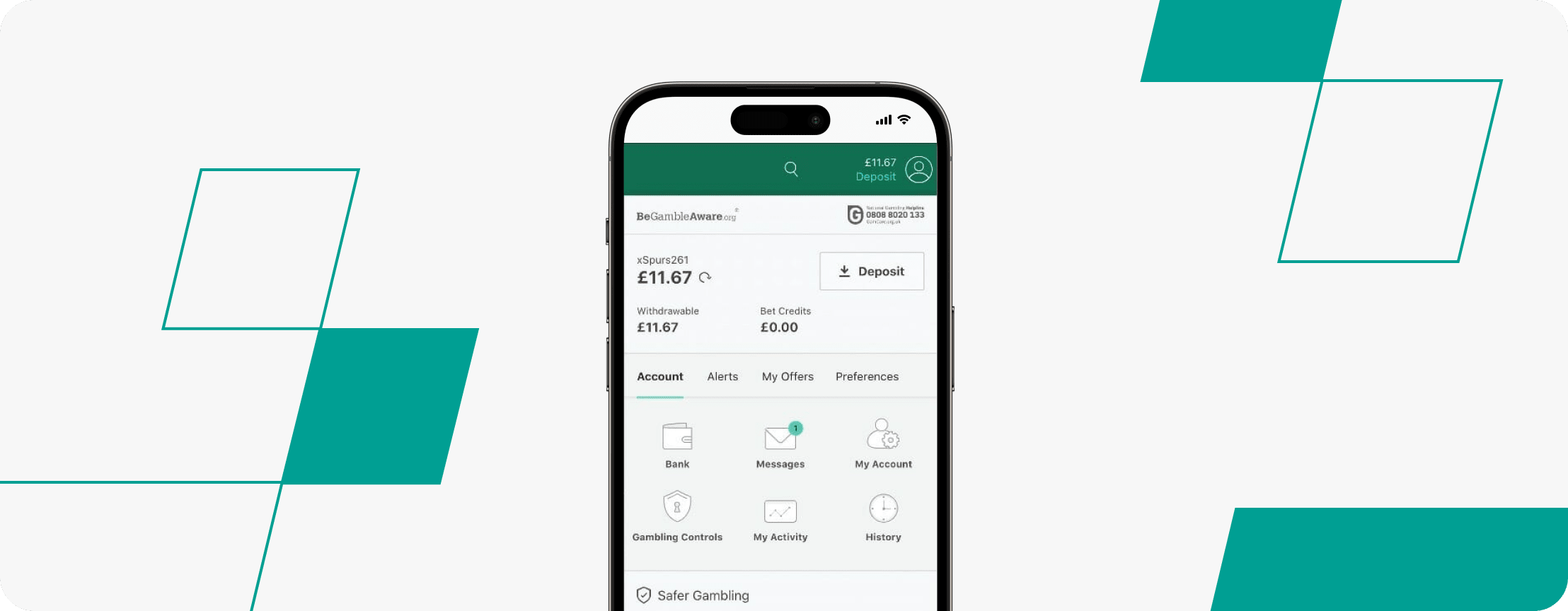 bet365 Withdrawal Screenshot