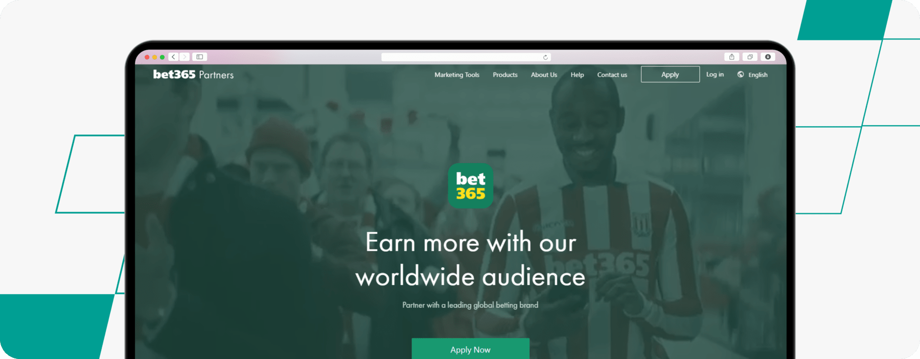 bet365 affiliate program screenshot